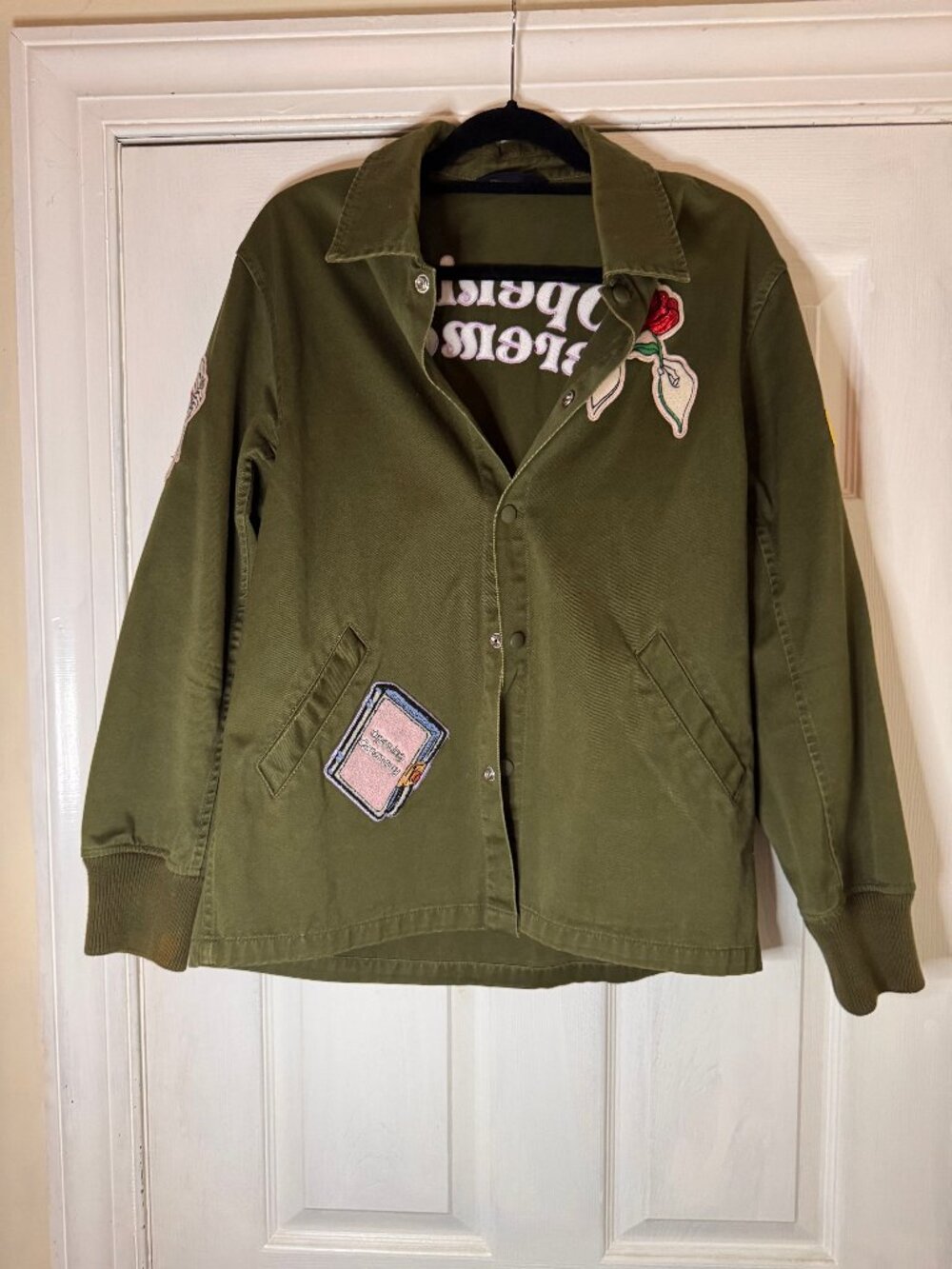 Opening Ceremony Gestures Coach Jacket 🧥